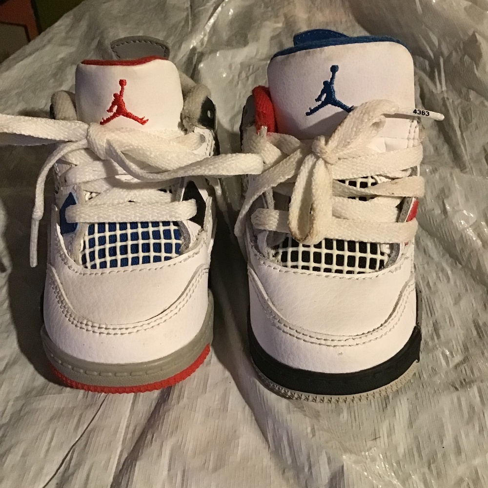 Nike Air Jordan 4 IV Retro "What The 4" BQ7670-146 Kid's Size 5C